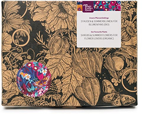 Våra växtfavoriter: perenner & sommarblommor för blomsterfantaster (ekologiska) - frögåvoset med 6 underbara sorter för en vild blomning - gör dig glad!