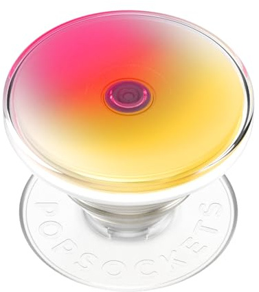 PopSockets: PopGrip - Hopfällbar Stativ och Grepp för Smartphone och Surfplatta med en Swappable PopTop - Backspin Prism