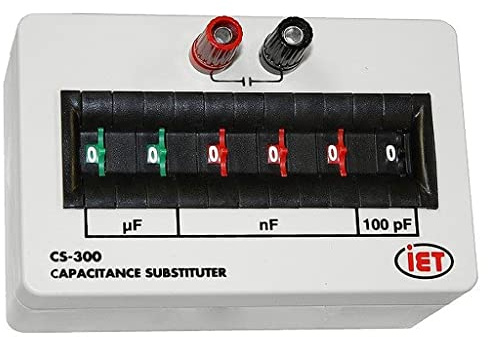 BKGWCSOR Boîte à décades de capacité, 0 Uf à 99,9999 Uf - CS-300