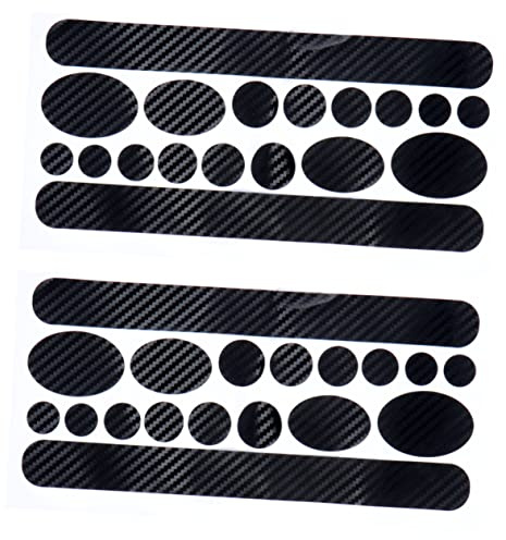 Milisten Bike Frame Protection Films 2 Sheets PVC for Folding Bike