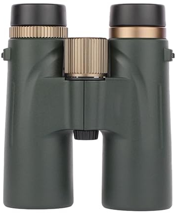 Binoculares Profesionales De Largo Alcance, 12 X 42, De Alto Rendimiento para Adultos, ObservacióN De Aves, Viajes, ObservacióN De Estrellas, Caza Y Conciertos (Verde)