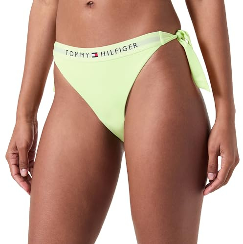 Tommy Hilfiger Bas de Bikini à Nouer sur Le Côté Femme Side Tie Cheeky Bikini Sport