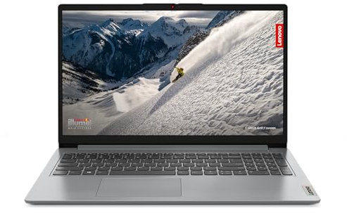 Lenovo IdeaPad 1 | 15 inch Full HD Laptop | AMD Ryzen 5 7520U | 16GB RAM | 512GB SSD | Windows 11 Home in S mode | Cloud Grey