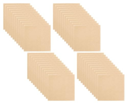 BESTYASH Carta da Forno Antiaderente per Hamburger 500 Pezzi, Fogli Separatori in Carta Resistente All'olio e All'acqua, per Torte e Biscotti in Cucina