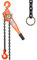 Nisorpa 1.5Ton Chian Hoist, Manual Chain Block Lever Hoist 6M 3300Lbs Cap 20Ft Lift Ratchet Chain Hoist Come Along Puller Pulley with Safe Hook for Warehouse Transport Industrial Zones