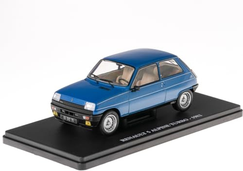 OPO 10 Voiture Miniature de Collection 1/24 Compatible avec Renault 5 Alpine Turbo - 1982 - VC020