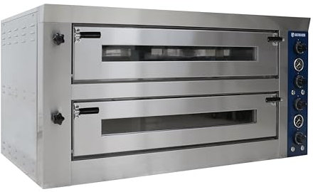 GastroHero Pizzaofen ECO 6+6x34cm breit Gastronomiebedarf