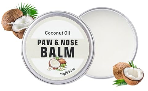 Hundtassbalsam Fuktgivande lindrande kräm för tassar, fot- och nosbalsam | Lugnande nässalva för valpar Naturlig lugnande fotvårdande lindrande kräm och fuktgivare för