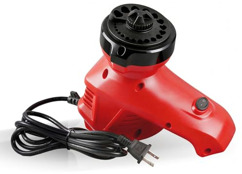 Electric Drill Bit Sharpener for All Bits (1/8 - 15/32), 95W Power Drill Grinder Machine with 19-Position Jig & Extra Grinding Wheel, 130° Angle Restorer