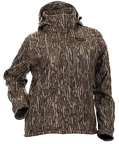 DSG Outerwear Ava 3.0 3-in-1 Camouflage Hunting Jacket for Women with Scent Control, Waterproof - Pockets & Removable Hood - MO Bottomland New | Medium
