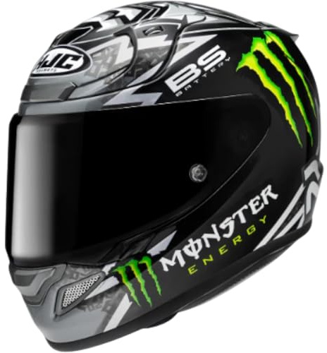 HJC, Casco Moto Integrale RPHA12 QUARTARARO BLACK MC5, M