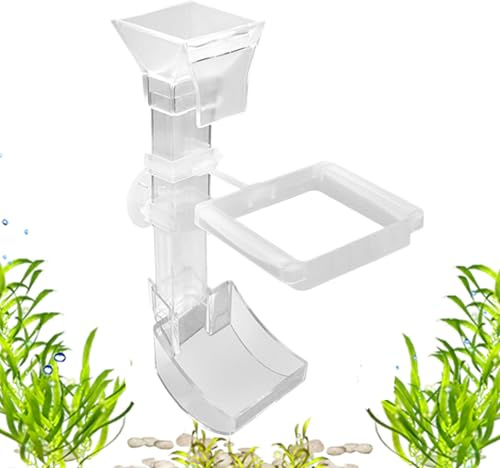Fish Feed, Tank Feed with Cleaning Brush and Measuring Spoon, Anti-Scatter Food Dispenser for Betta Supply, Holiday Feeding, Men, Women, Home