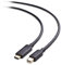 Cable Matters [Nur Video] Bidirektionales Mini DisplayPort zu USB C Kabel 1.8m (USB C zu Mini DisplayPort Kabel) Unterstützt 4K 60Hz - Nicht kompatibel mit USB C oder Thunderbolt Speicher, Festplatte