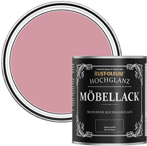 Rust-Oleum Pink Furniture Paint in Gloss Finish - Dusky Pink 750ml