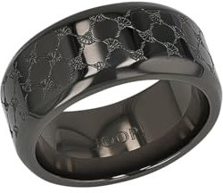 JOOP! Ring Edelstahl Herren Ringe, Grau, Kommt in Schmuck Geschenk Box, 2038994