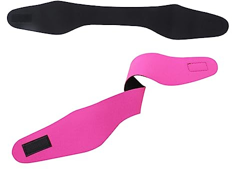 Sosoport 2pezzi Fascia Da Nuoto in Neoprene Regolabile Per Proteggere Le Orecchie Dall Acqua Per Yoga Immersioni e Attività Acquatiche Adatto Per Ragazzo Ragazza e Adulti