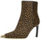 Michael Kors Damen Kasia Heeled Bootie Boots, Husk Multi, 37 EU