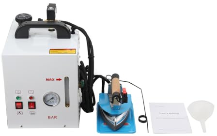 HOTSTORE Iron Steam Generator, 110V Curtain Electric Iron Boiler Professional Ironing Station with 5L Stainless Steel Boiler, Aluminium Soleplate