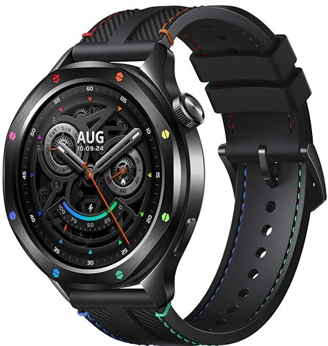Xiaomi Watch S4 Rainbow – 1.43 AMOLED, 2200 Nits, 15 Tage Akku, 5ATM Wasserfest, Herzfrequenz & SPO₂-Sensor, Bluetooth 5.3, Aluminiumgehäuse