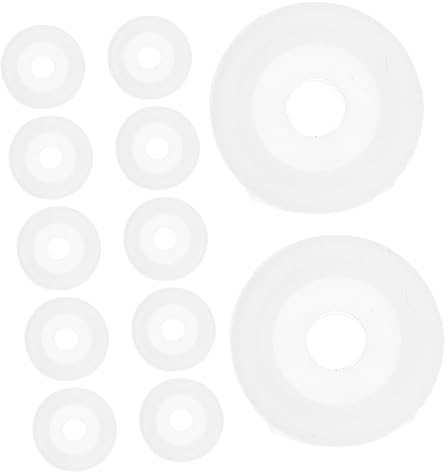 KOCKSHION 12piezas Anillos De Sellado De Silicona para Cocinas Presión Tapas De Válvula Flotante y Gomas De Repuesto Accesorios para Ollas Presión Eléctricas Material Seguro y Duradero