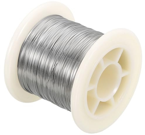 QUARKZMAN 249 fot värmebeständig tråd, 0,25 mm nichromtråd och 30 gauge för rullning, resistent tråd för hushållsapparater