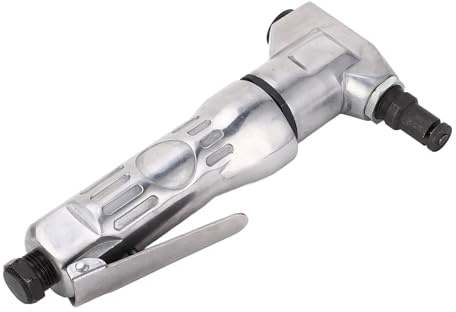 Spacnana Handheld Air Scissors, High Hardness Vane/Wing Pneumatic Metal Cutting Tool, 2800rpm Air Nibbler for Automotive Sheet Metal Cutting