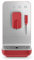 Smeg BCC02RDMUK Bean to Cup Coffee Machine, Retro 50's Style, Steam Wand, Matte Red
