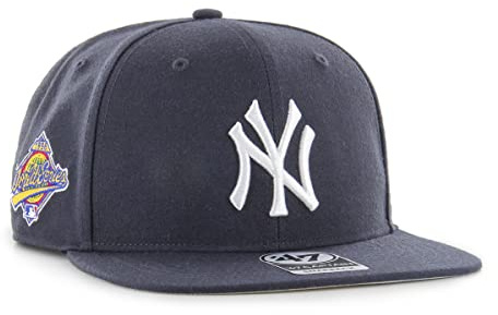 '47 New York Yankees Navy MLB World Series Sure Shot Captain Cap - One-Size