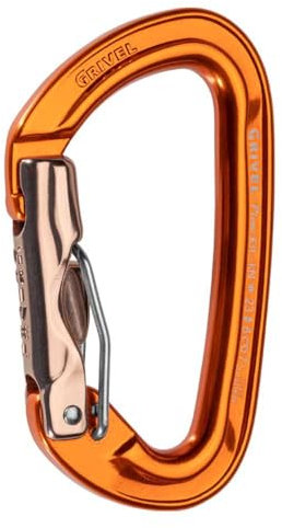 GRIVEL Scream Kit Absenker/Sicherung + Karabinerhaken Wirelock Unisex Erwachsene