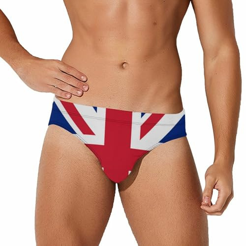 peiyeety Traje de baño para Hombre con la Bandera de Etiopía, Judá y León Rasta, bañador Tipo bóxer para Playa, Talla L