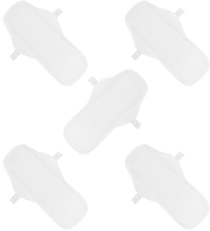Beavorty 5pcs Reusable Washable Cotton Menstrual Pads Sanitary Napkins for Women Feminine Care