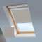 Dachfensterrollos für Velux Dachfenster Verdunkelungsrollo Fenster Code F06 Hellgrau