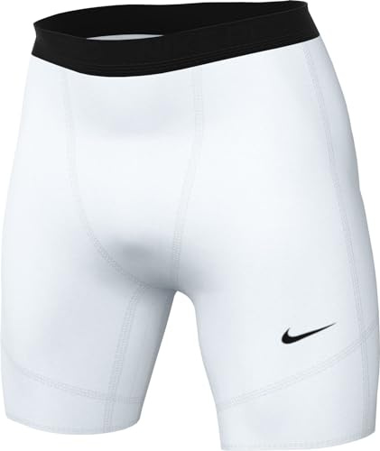 Nike Mid Thigh Length Tight M NP DF Short, White/Black, FB7958-100, S
