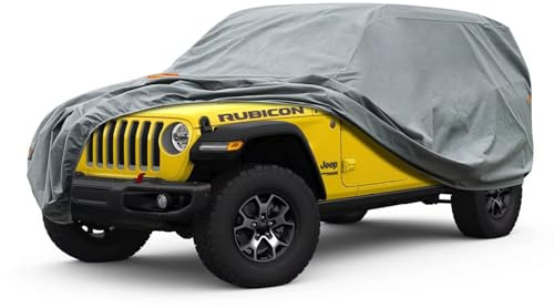 Kayme Waterproof Heavy Duty Car Cover Custom Fit Jeep Wrangler 4 Door