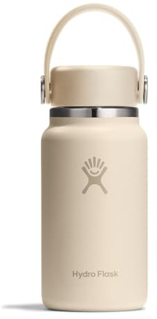 Hydro Flask – Micro Hydro 200 ml – Leakproof, Insulated Mini Flask – Keeps Drinks Cold & Hot Up to 7 Hrs – Compact & Durable - Oat