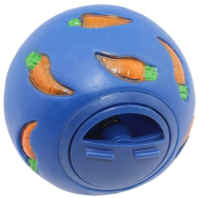 Distributeur de nourriture éducatif pour lapin, alimentation lente, casse-croûte pour cochon (bleu, taille unique)