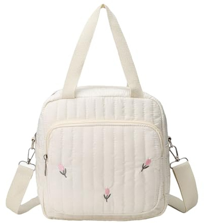 Kvinnor bomull multifunktion moderskap väska crossbody blöjväska mini handväska moderskap resa blöja handväska för resor utomhus