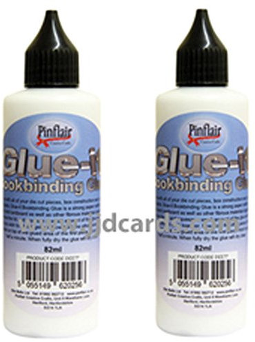 Pinflair - Glue-it - Bookbinding Glue - Double Pack - 2 x 82ml