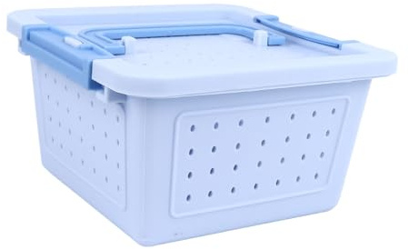 Hamster Carrier Box - Lightweight Portable Transport Box for Small Animals, Ventilated Design, Comfortable Large Space for Hamsters and Guinea Pigs