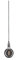 Paulmann 79771 Neordic Pendelleuchte Eldar inkl. Stecker max. 20 W Grau, Nickel Wohnzimmer Metall Beleuchtungssystem E27
