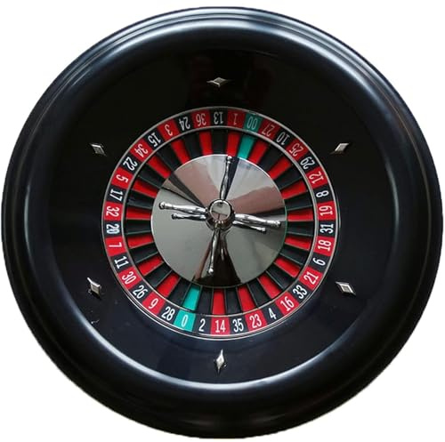 Generico Ruota della Roulette in Legno Quadrante Digitale da Gameplay Diversificato Migliora L'interattività Gioco da Tavolo Roulette Russa per Feste da Bar Club Riunioni di Famiglia