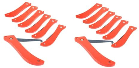 NUOBESTY 2 Series Herramientas De Limpieza Para Juntas De Baldosas Removedor De Lechada Con Cuchillas Aleatorias Herramienta Manual Para Limpieza De Juntas Y 6 Piezas*2