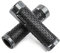Poignées de Guidon de Moto Universelles - Poignées de Moto en Caoutchouc Antidérapantes de 22 mm (7/8 ) 24 mm (1) pour Poignées de Quad Cyclomoteur Scooter (Argent)