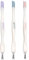 IVON Cuticle Trimmer with Pusher, 3pcs Rubber Tip Cuticle Tool for Nail Art