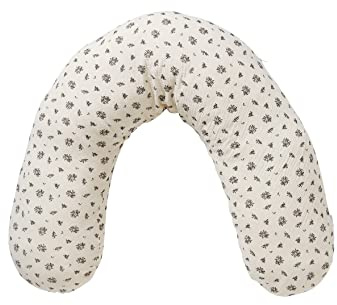 VERTBAUDET Housse pour coussin d'allaitement imprimé fleuri TU