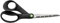Fiskars ReNew Kochschere, Länge: 21 cm, Recycelter Edelstahl/Recycelter Kunststoff, Functional Form, Schwarz, 1074545