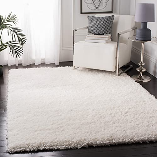 Safavieh Flokati Collection FLK310A Area Rug, 5' 3 x 7' 6, Ivory