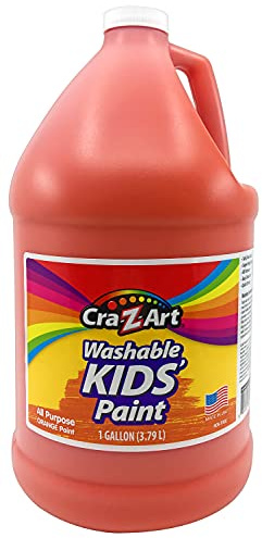 Cra-Z-Art Washable Poster Paint Orange 1 Gallon