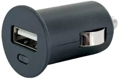 Schwaiger 12V Ladeadapter 1x USB 2.4A schwarz