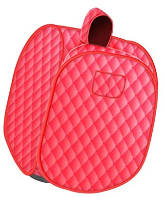 kowaku Sauna à vapeur portable, tente de sauna personnelle, sauna à vapeur complet pour la maison avec hotte, saunas SPA, Rouge
